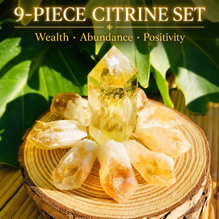Σετ Citrine 9 τεμαχίων 👉 Προσφορά ημέρας 12 $