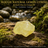 Citrine Citron Naturel Brut