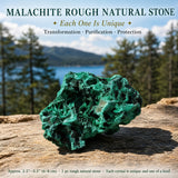 Malachite Rough Natural Stone