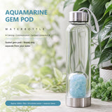 Aquamarine Gem Pod Water Bottle 💧