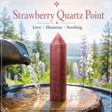 Strawberry Quartz  Point