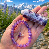 Bracciale Mala Labradorite con custodia in velluto
