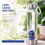 Lapis Lazuli Gem Pod Water Bottle