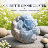 $12 TODAY ONLY 75% SAVING - Celestite Geode Cluster - Save