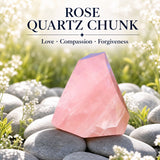 Rose Quartz Chunk