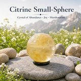 Citrine Small-Sphere