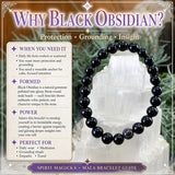 Obsidian & Tektite Protector Pouch Set