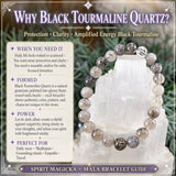 Energy Protection 3-PC Crystal Mala Bracelet Set