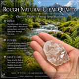 Rough Natural Clear Quartz