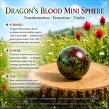 Dragon's Blood Elixir Crystal Pouch Set