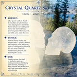 Crystal Quartz Skull (Medium Size)