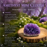 Amethyst Crystal Collection Pouch Set