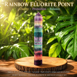 Sacred Fluorite & Amethyst Energy Set