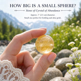 Citrine Small-Sphere