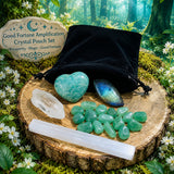 Good Fortune Amplification Crystal Pouch Set