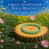 Bracciale Mala e set di cristalli armonizzanti 🙏