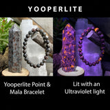 Yooperlite - The Stone the Glows + Mala Armband Combo Set 👉 70% rabatt