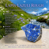 Lapis Lazuli Clarity Crystal Pouch Set