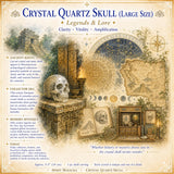 Crystal Quartz Skull (Large Size)