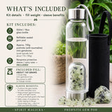 Prehnite Gem Pod Water Bottle 💧