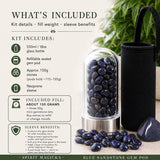 Blue Sandstone Gem Pod Water Bottle 💧