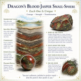 Dragon's Blood Jasper Small-Sphere