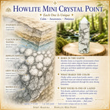 Howlite Mini Crystal Point