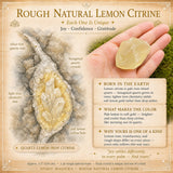 Citrine Citron Naturel Brut