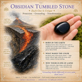 Obsidian Tumbled Stone