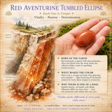 Red Aventurine Tumbled Stone