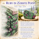 Ruby in Zoisite Point