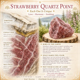 Strawberry Quartz  Point