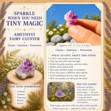 Amethyst Fairy Cluster
