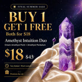 BUY 1 GET 1 FREE- Amethyst Duo -SUMMER SALE