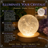 Crystal Mood Light (Quartz Sphere-Large)