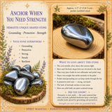 Hematite Tumbled Unique Shaped Stone