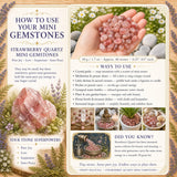 Strawberry Quartz Mini Gemstones (50 Gram / 1.7oz. Lot)
