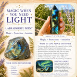 Labradorite Point