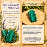 Malachite Rectangle Cabochon