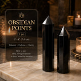 Dark Energy Ultimate Protection Set : Obsidian, Tektite & Tourmaline Bundle