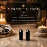 Dark Energy Ultimate Protection Set : Obsidian, Tektite & Tourmaline Bundle