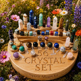 56-Piece Crystal Super Bundle Kit