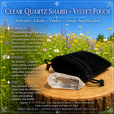 50% OFF SALE - Crystal Energy Workers Pocket Pouch Set