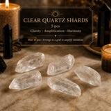 Dark Energy Ultimate Protection Set : Obsidian, Tektite & Tourmaline Bundle