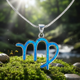♍ Virgo Opal Zodiac Necklace – August 23 to September 22