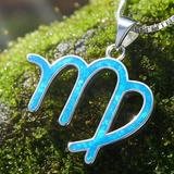 ♍ Virgo Opal Zodiac Necklace – August 23 to September 22