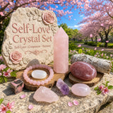 SUMMER SALE - 50% OFF - Self-Love Rose Quartz Set