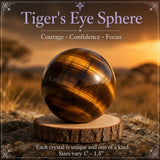 TIGER'S EYE · sphere
