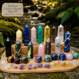 43-Piece Crystal Collectors Super Kit