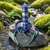 Lapis Lazuli Stone of Wisdom Set